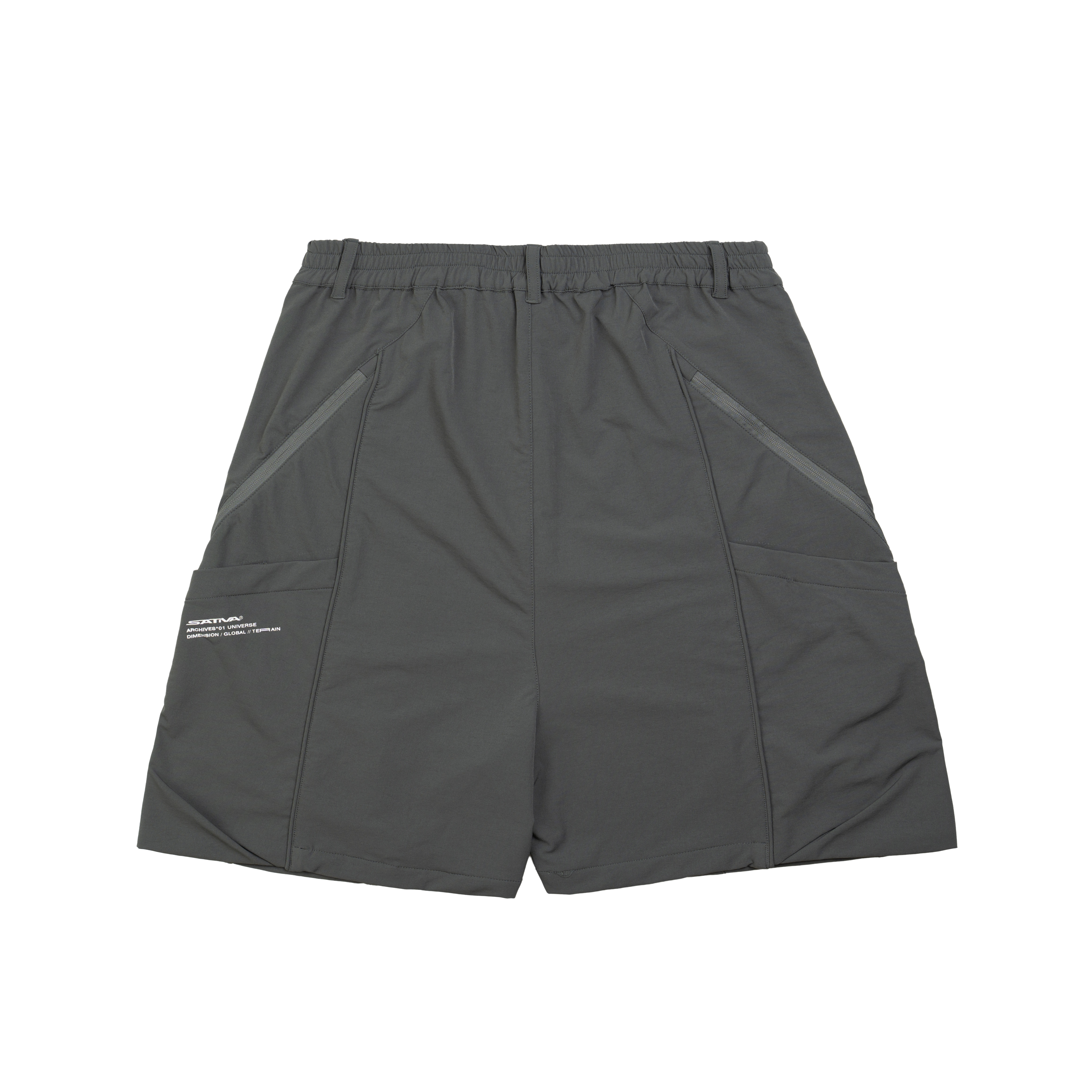 SATIVA 2025S/S SP-04 “Multi-Material” Utility Track Pants 機能 尼龍 短褲 兩色