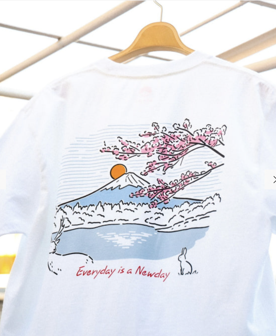 【BEAMS JAPAN】【別注】富士山  短TEE