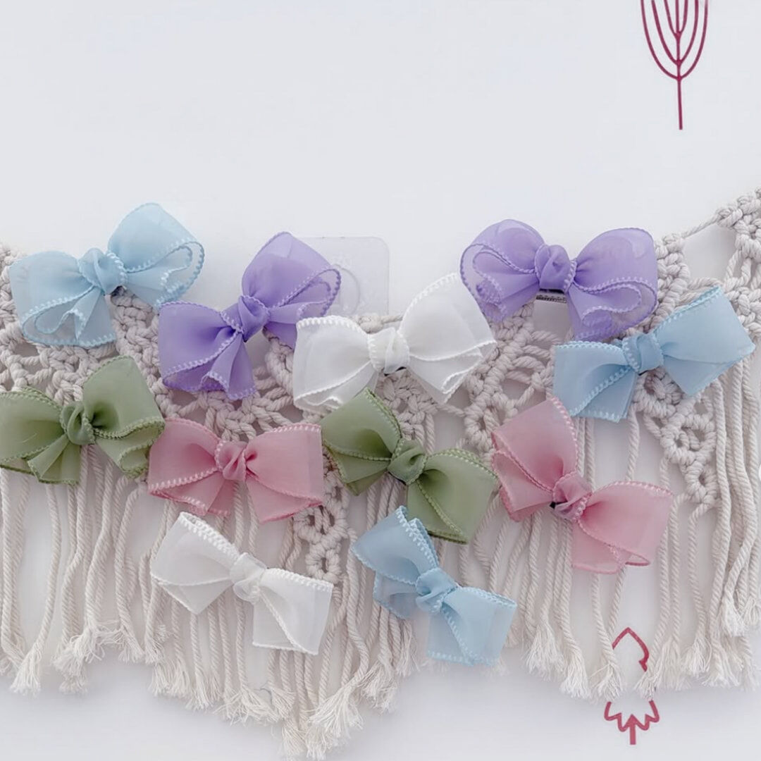 澳洲 LAYIN 手工蝴蝶結髮飾(蕾絲款)