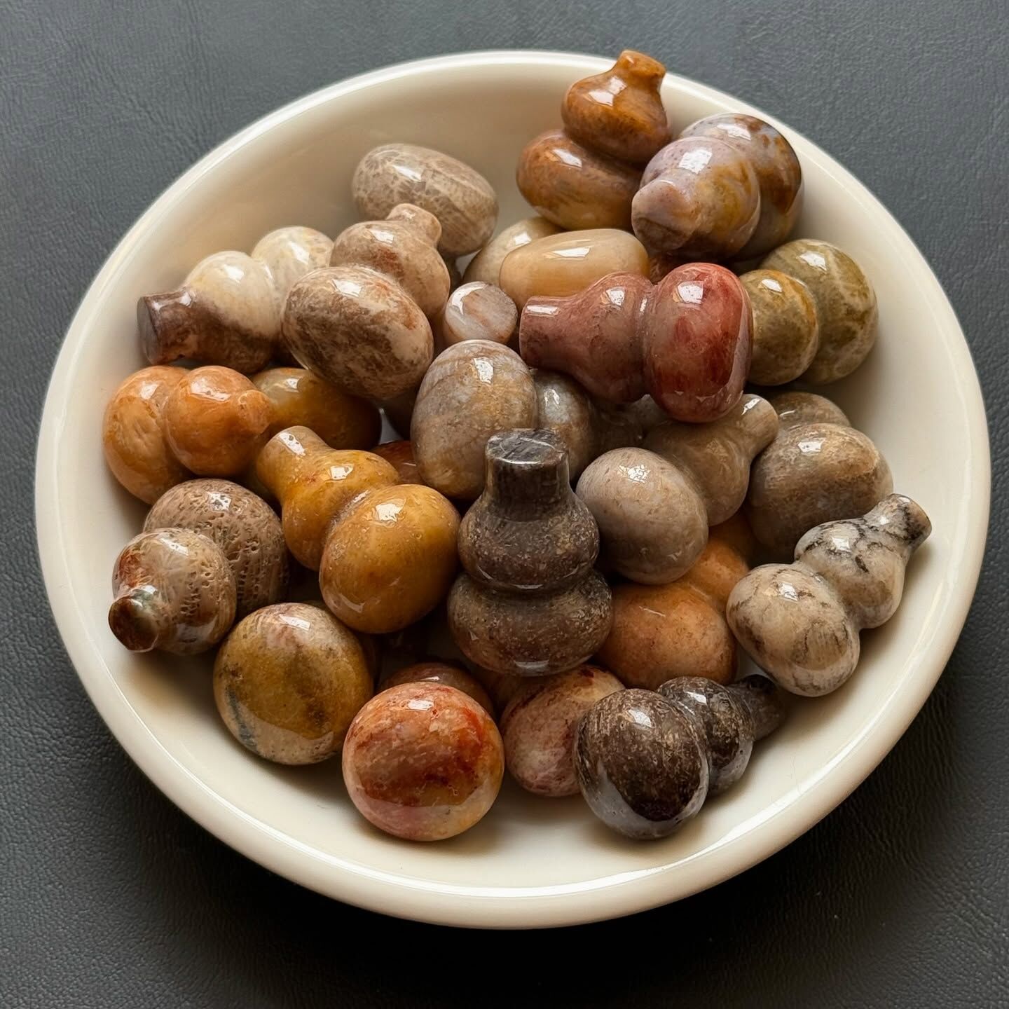 [原石] 珊瑚玉 小葫蘆