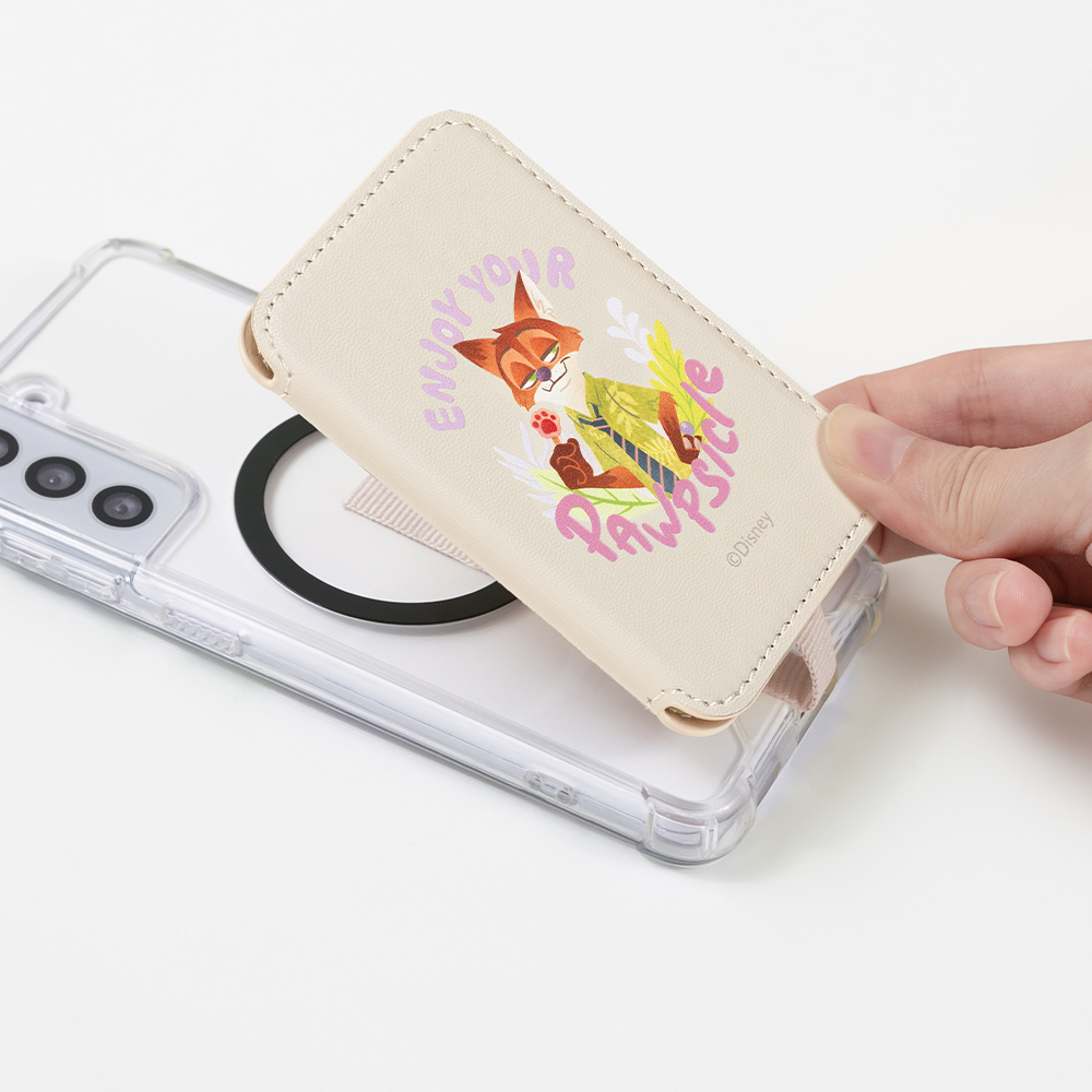 Disney 動物方城市-磁吸防丟手機卡夾【正版授權】