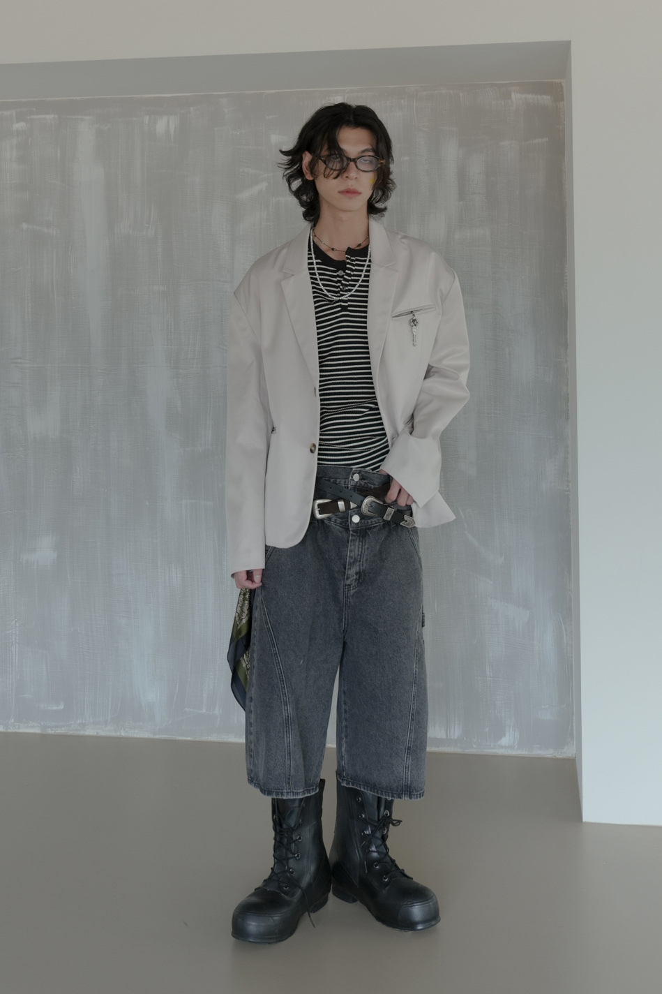 Keyring Zipper Jacket #西裝