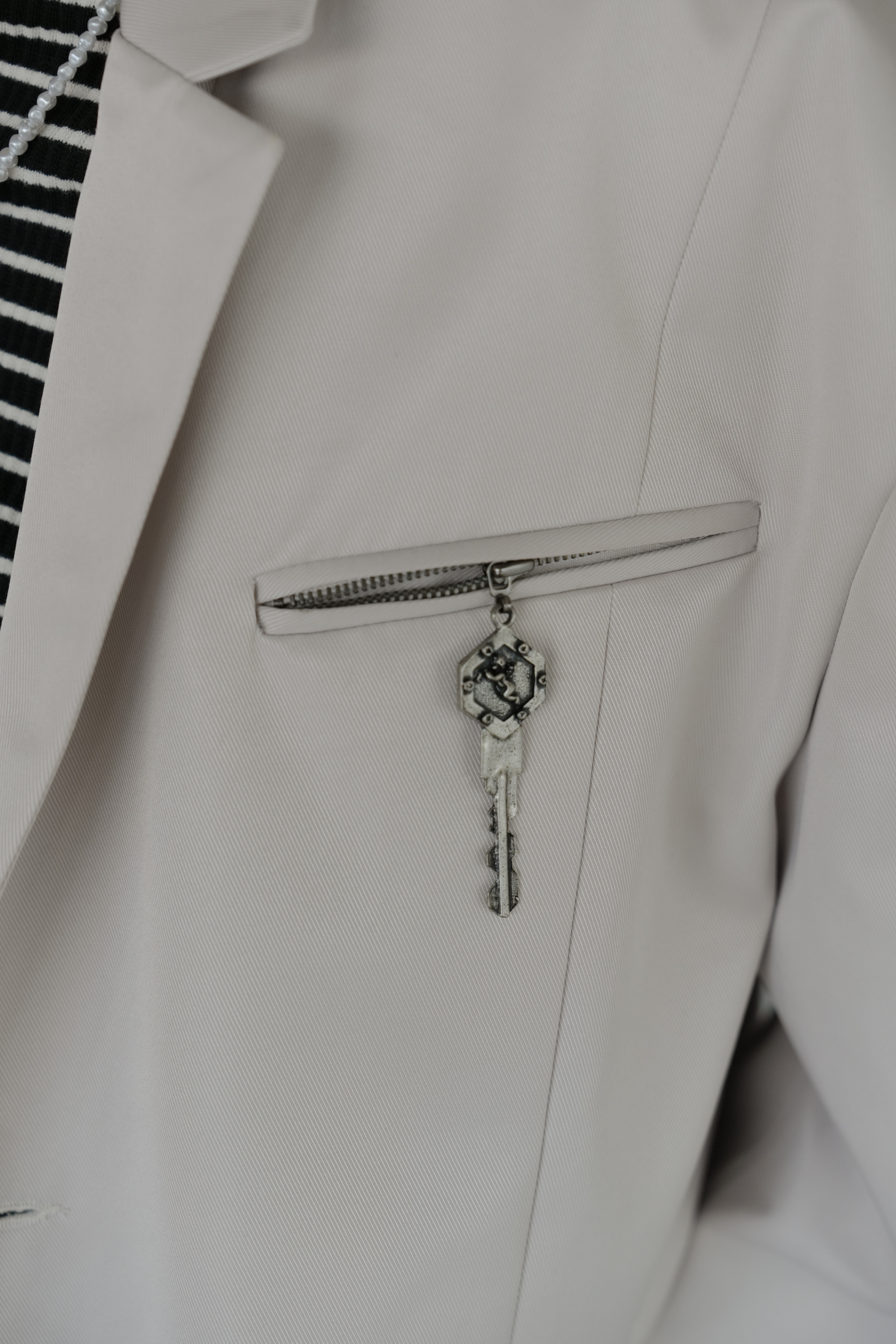 Keyring Zipper Jacket #西裝