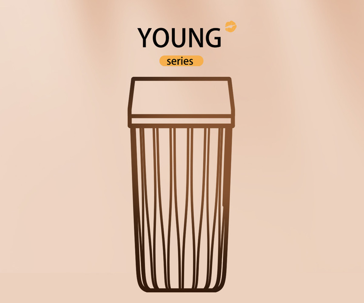 ak YOUNG 奶茶杯
