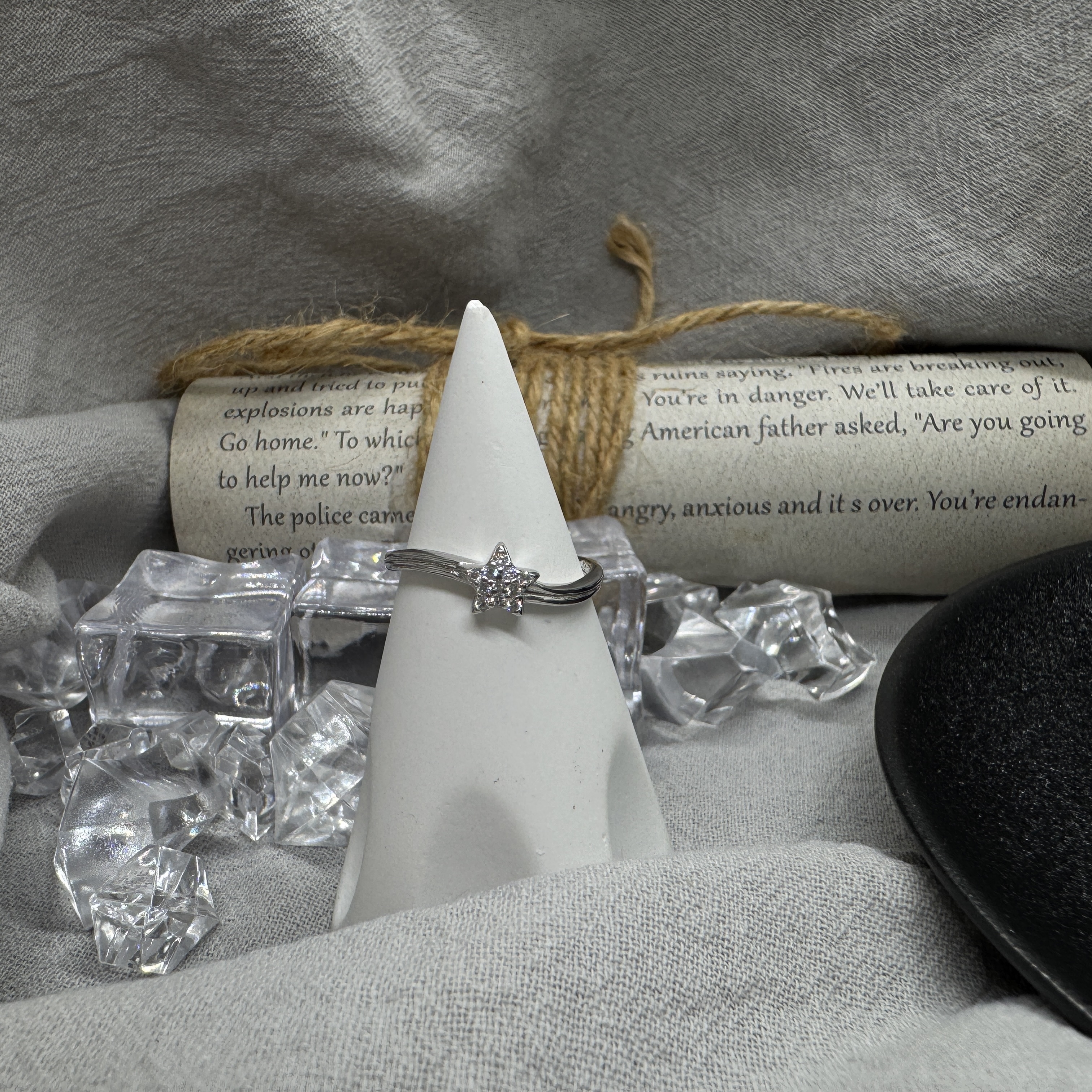 星光心願 - 純銀戒指