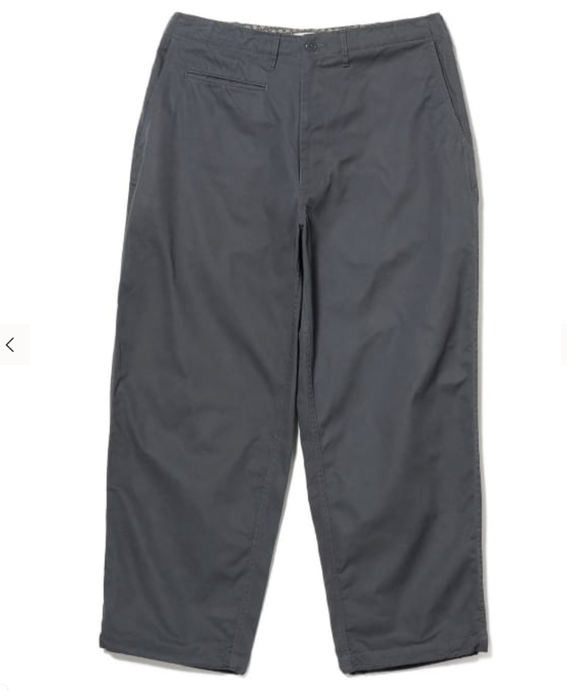 【BEAMS JAPAN】小紅繩CHINO寬褲3色（非雙打褶款）