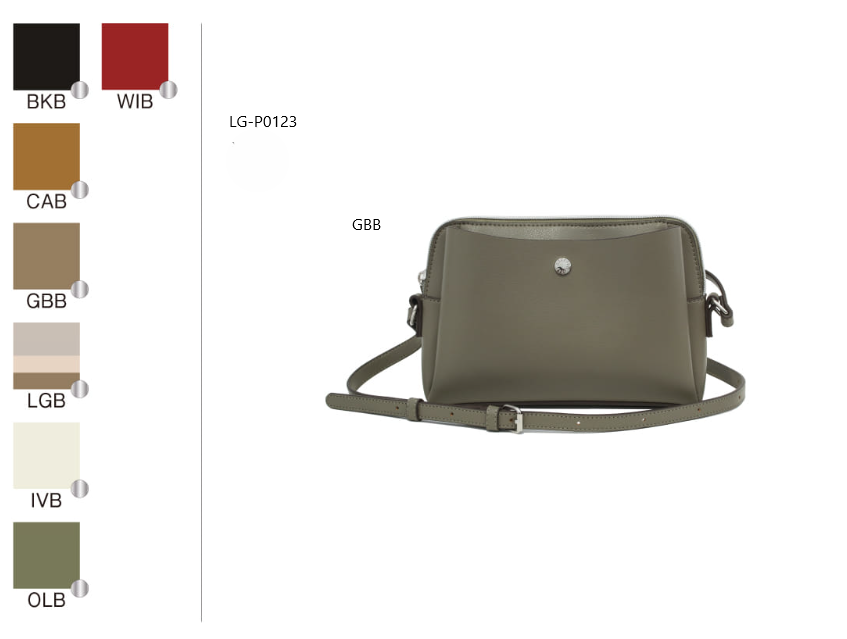 【預訂】J0806903 Lega Largo 輕巧多功能肩背包　LG-P0123