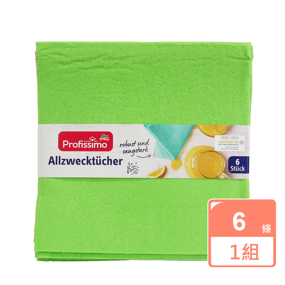 德國【Denkmit】Profissimo多用途抹布(6入)
