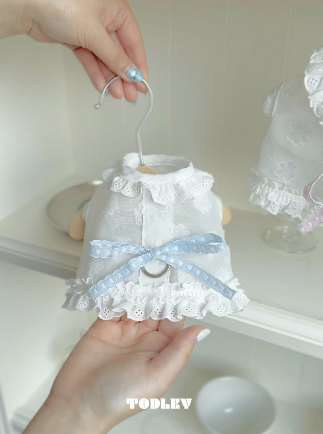 Bebe 歐根紗胸背帶