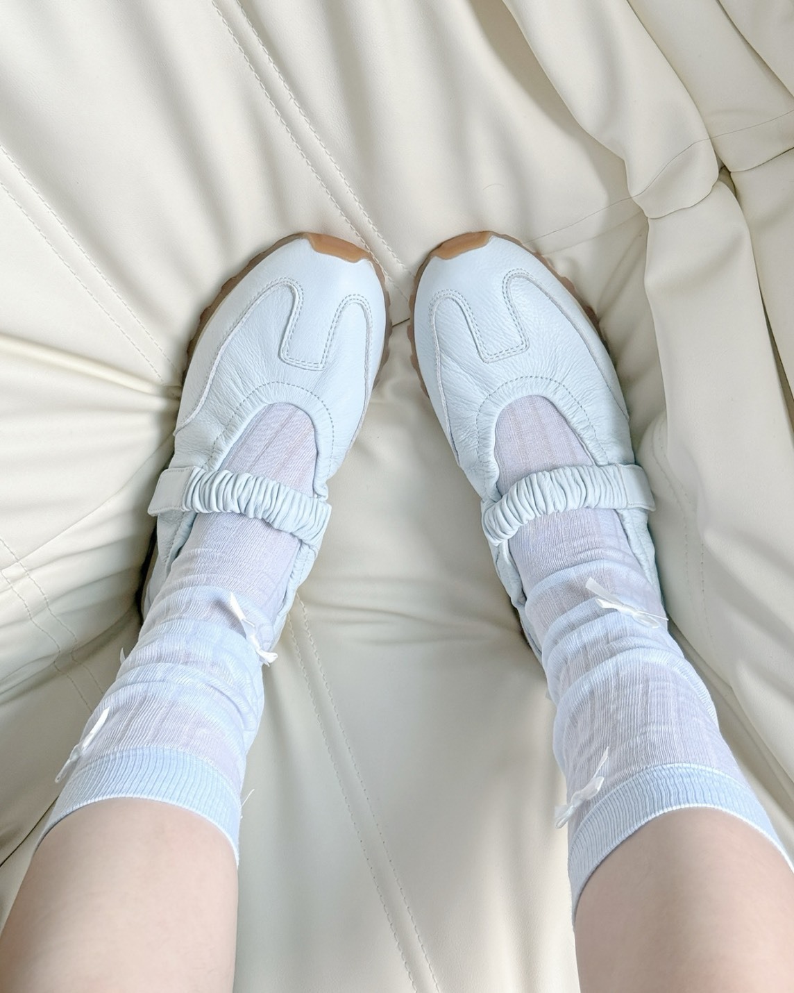 【預購】 FOOT INDUSTRY 足下工業 舒適百搭瑪莉珍鞋 天藍色 AWC501001