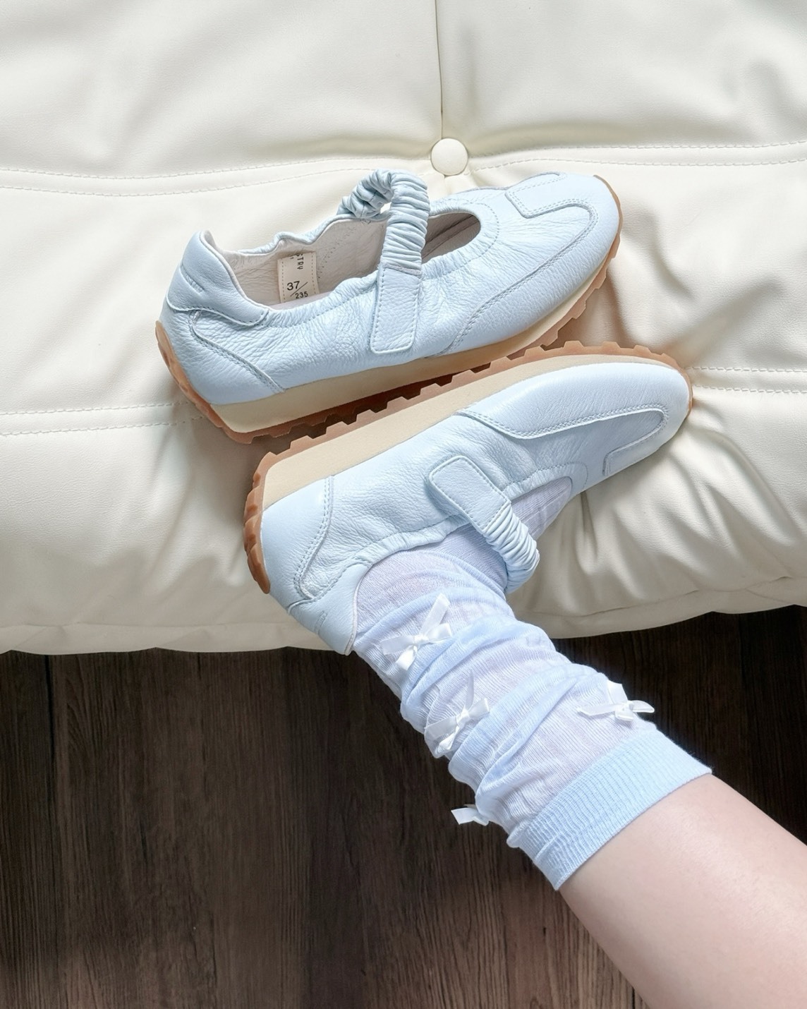 【預購】 FOOT INDUSTRY 足下工業 舒適百搭瑪莉珍鞋 天藍色 AWC501001