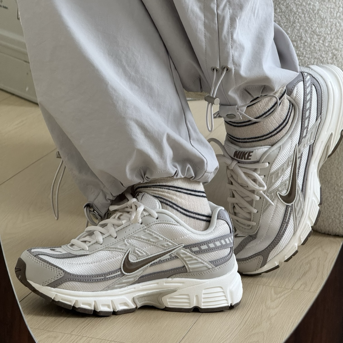 Nike Initiator Light Bone 岩灰奶咖 灰白 復古 運動休閒鞋