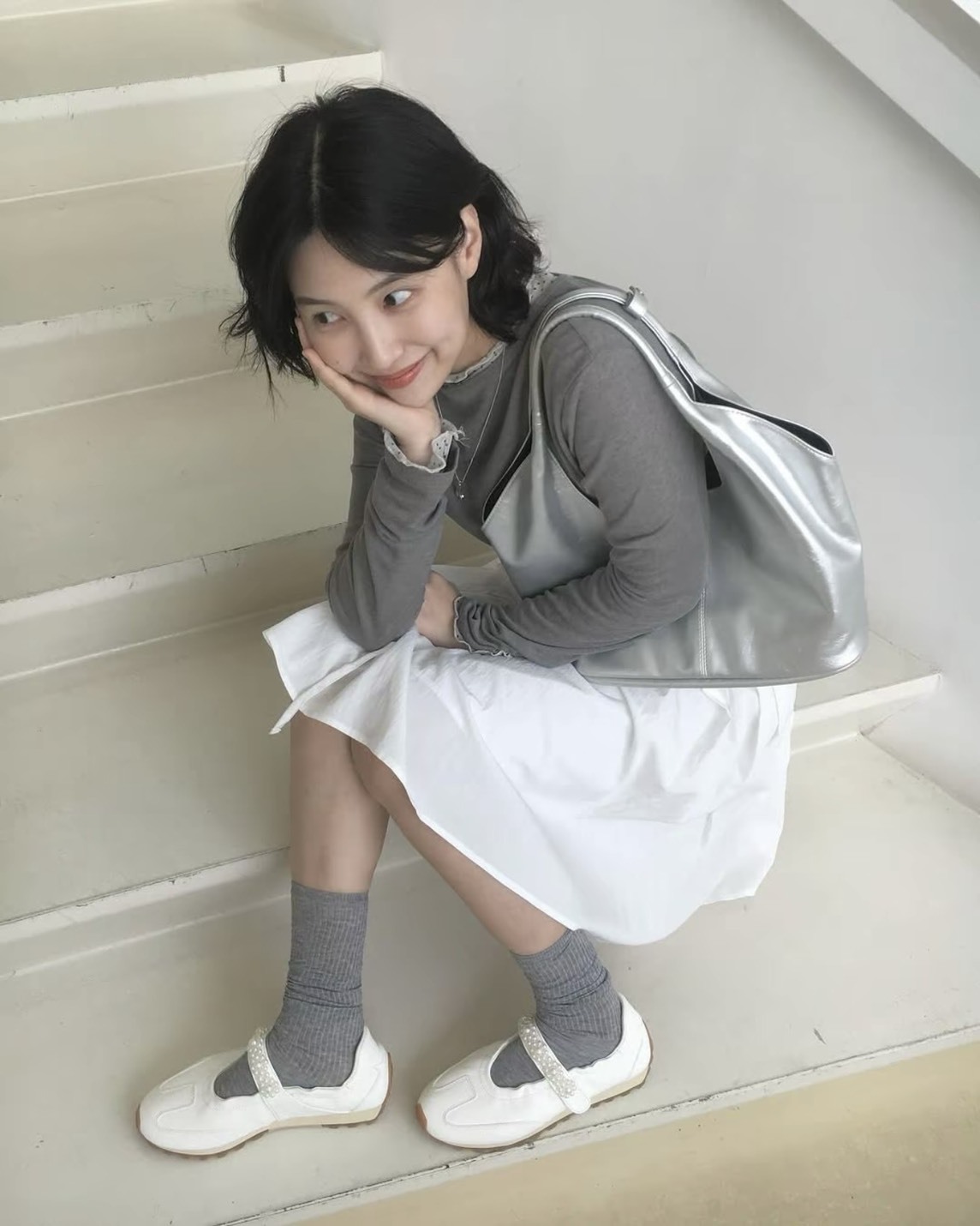 【預購】 FOOT INDUSTRY 足下工業 復古珍珠瑪莉珍鞋 2色 AWC010000