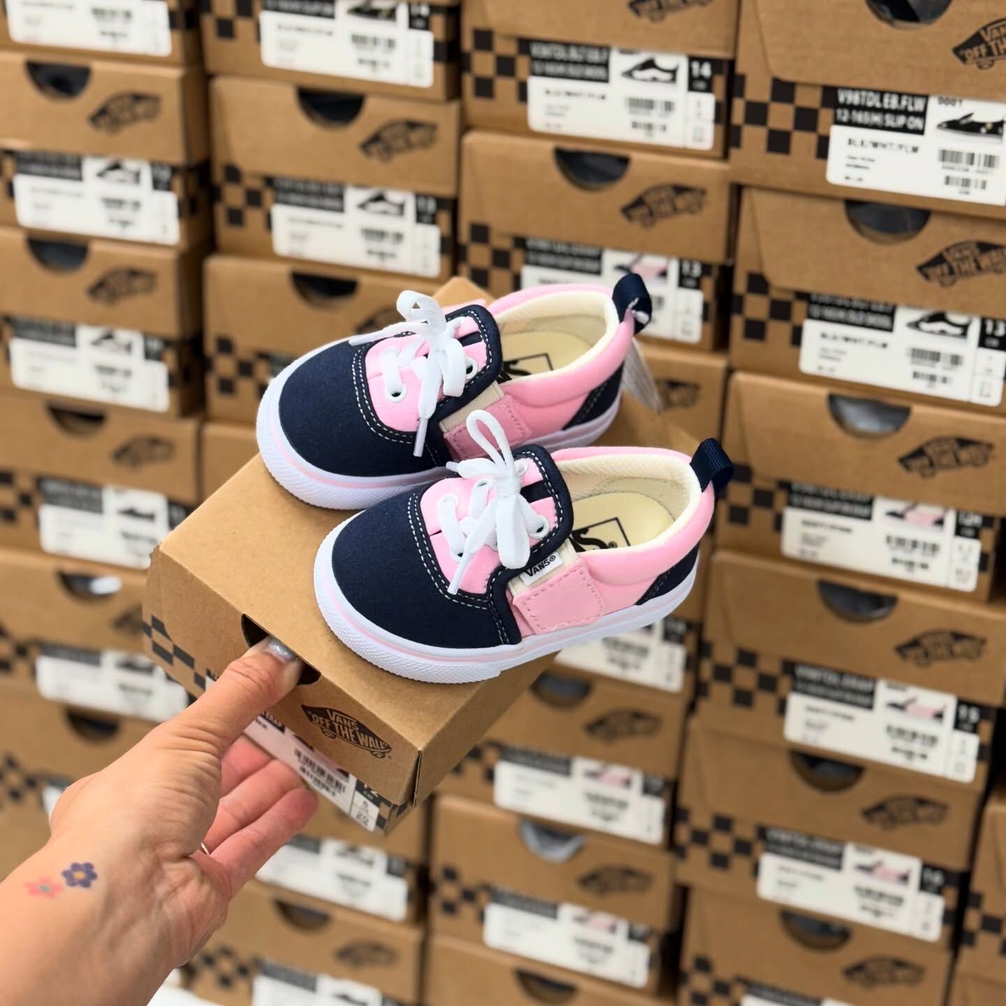 Vans Slip On ERAP 日本新發售 摩卡 粉藍 好穿脫 小童 童鞋 V98TDLERAP