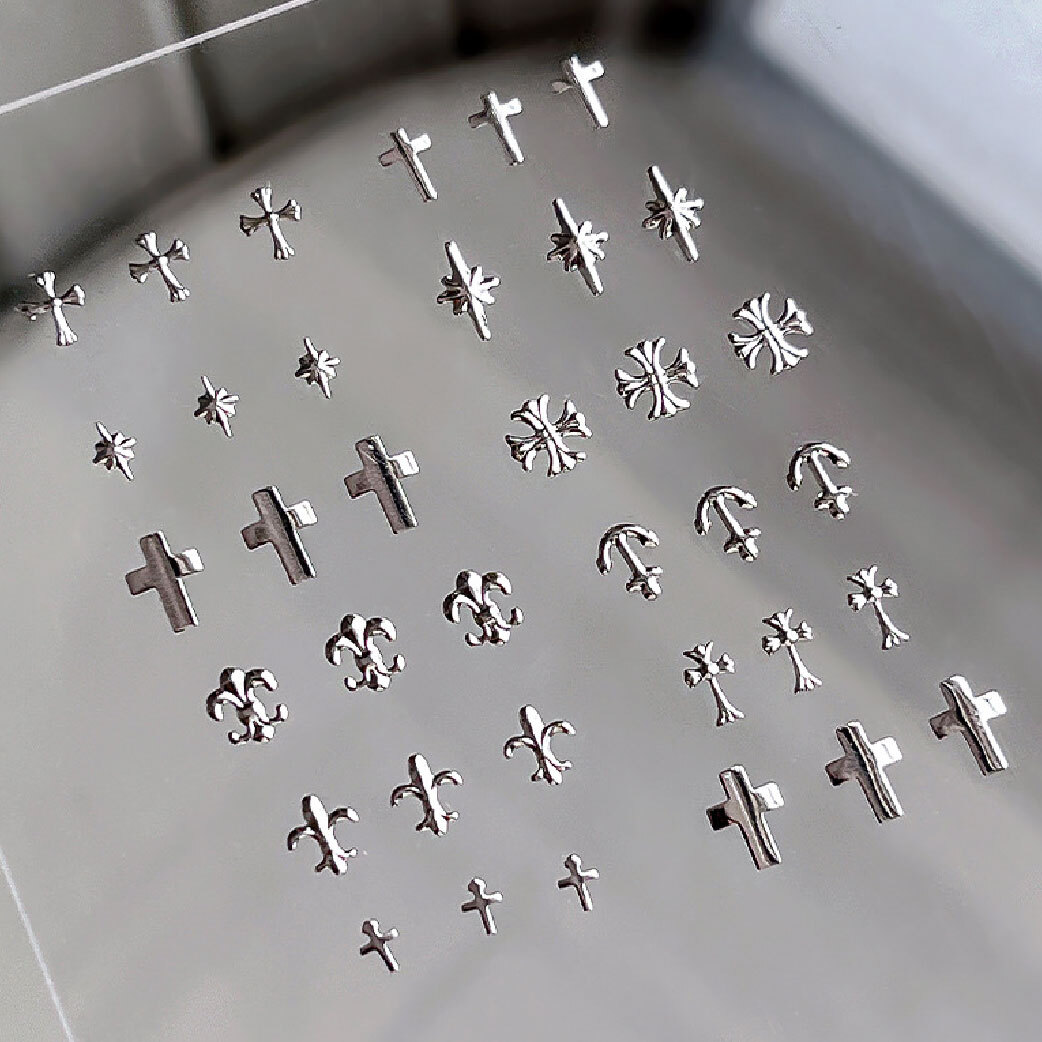 金屬感飾品混裝(十字架)