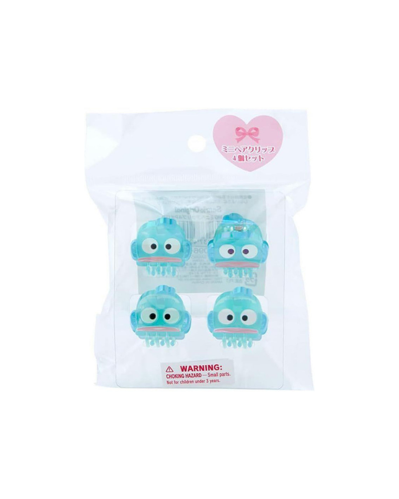 水怪 髮夾 4入