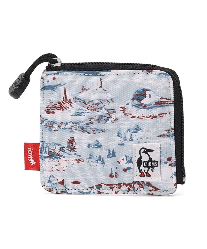 CHUMS RECYCLE L-SHAPED ZIP WALLET CH60-3996-Z381  WINTER MT.CAMO 銀包/錢包/散紙包