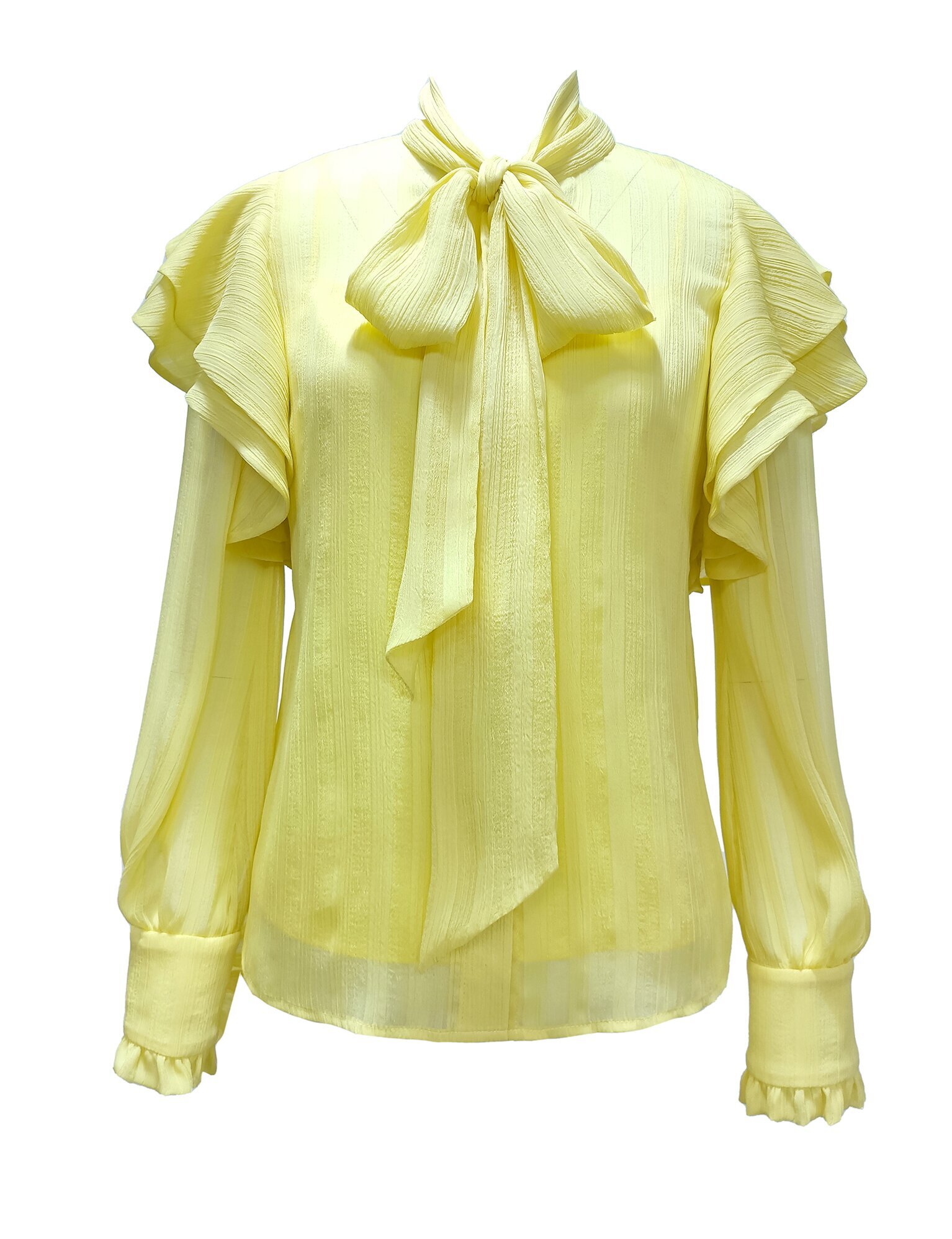 BD10115A1 光之森林宮廷領結襯衫