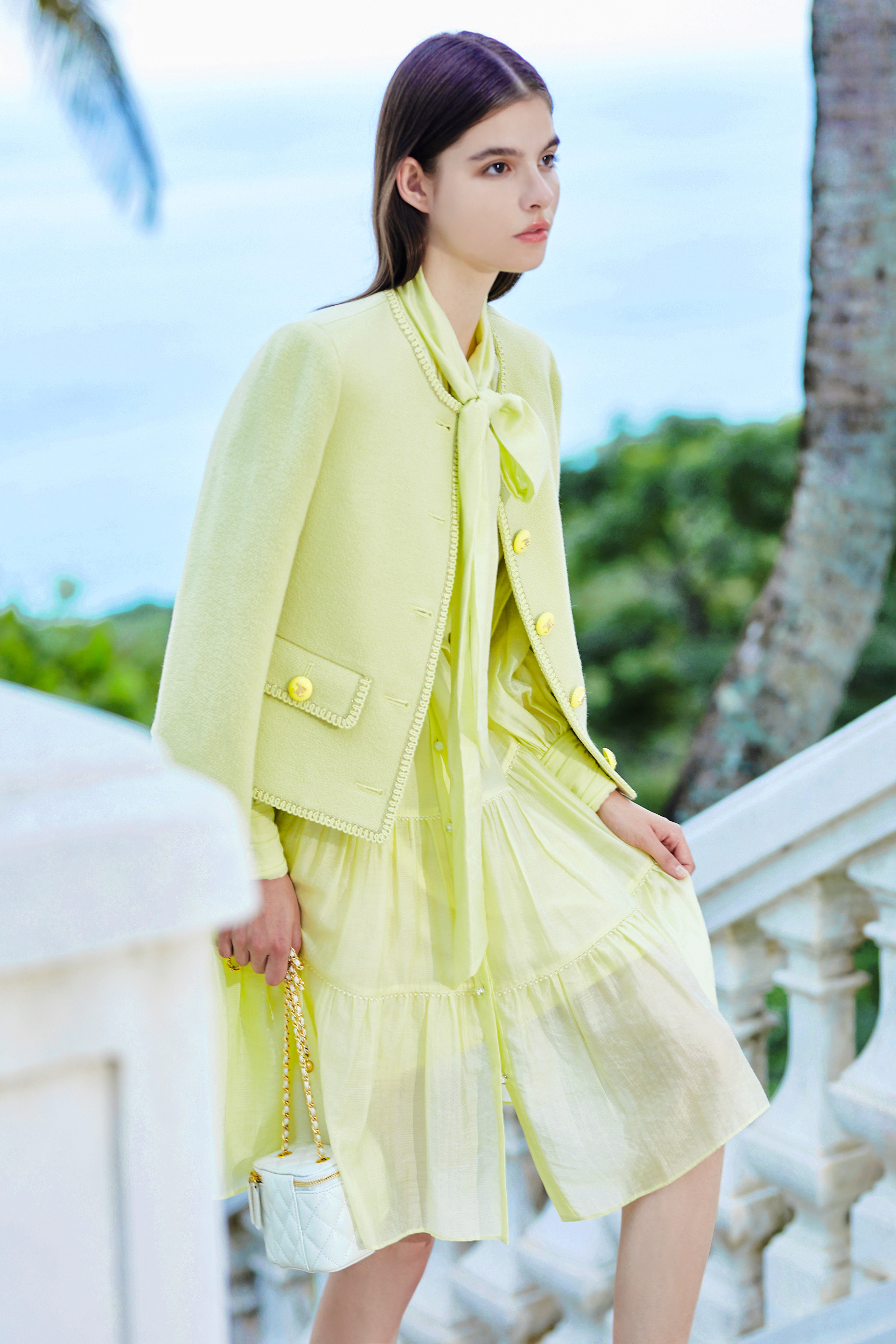 BD10115A1 光之森林宮廷領結襯衫