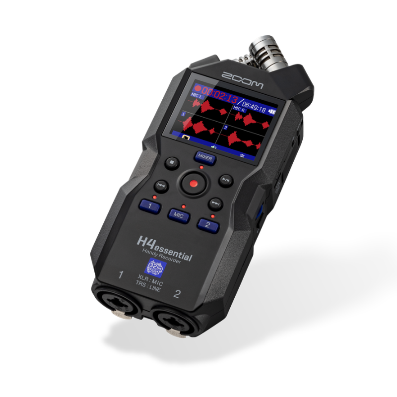 Zoom Audio H4 ESSENTIAL 32 位浮點 4 Tracks 便攜式錄音機