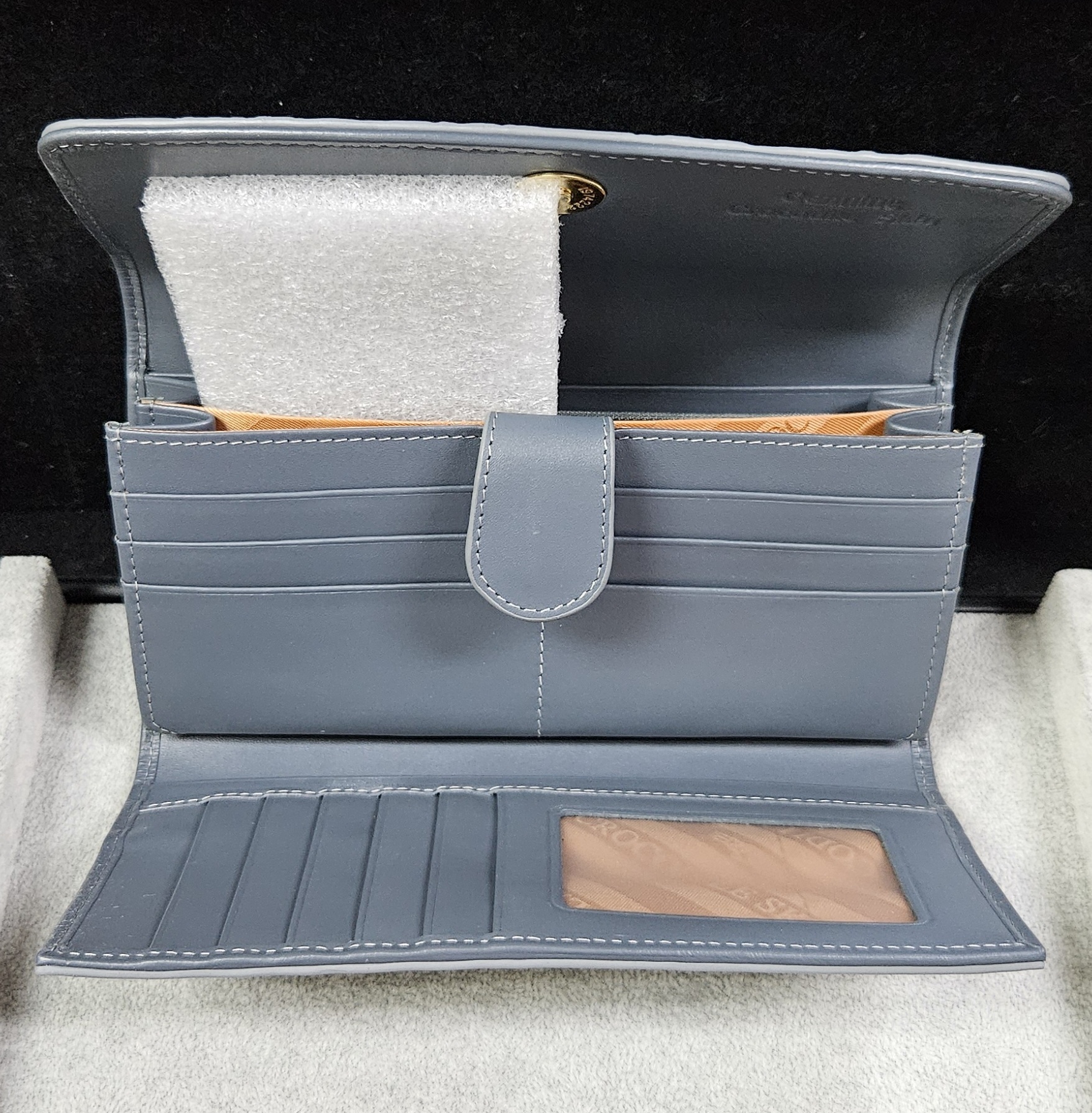 泰國 鱷魚皮長銀包 (T7 992)