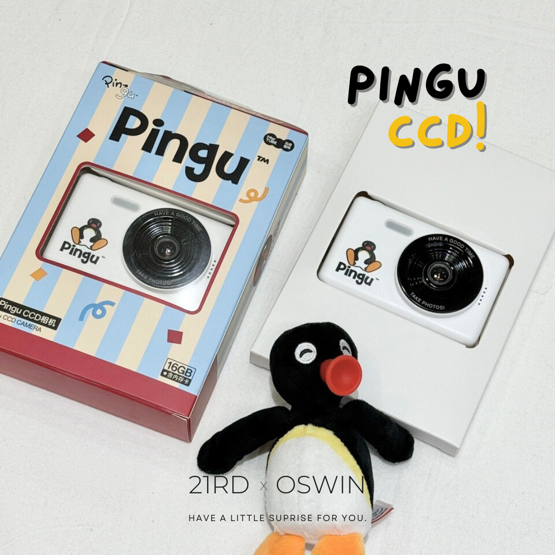 企鵝家族 PINGU 快閃店限定 CCD相機