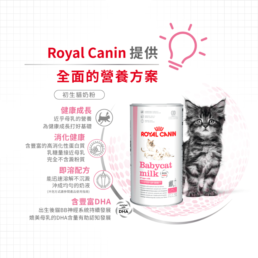 Royal Canin 初生貓奶粉．300g