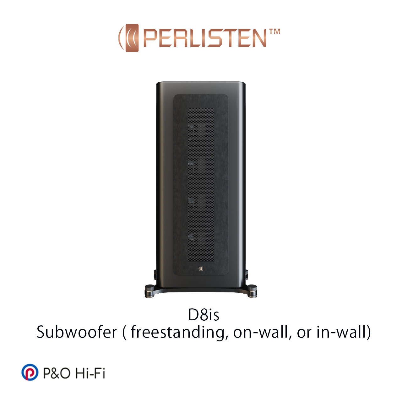 PERLISTEN D8is 超低音喇叭(掛牆或嵌入式)
