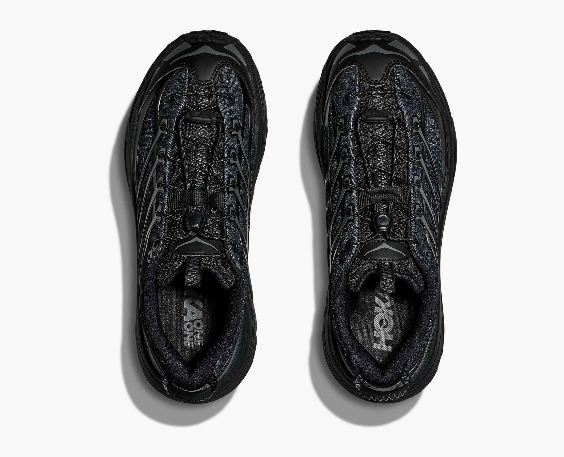 HOKA ONE ONE U Mafate Three2 Wordmark 越野鞋 中性款 黑
