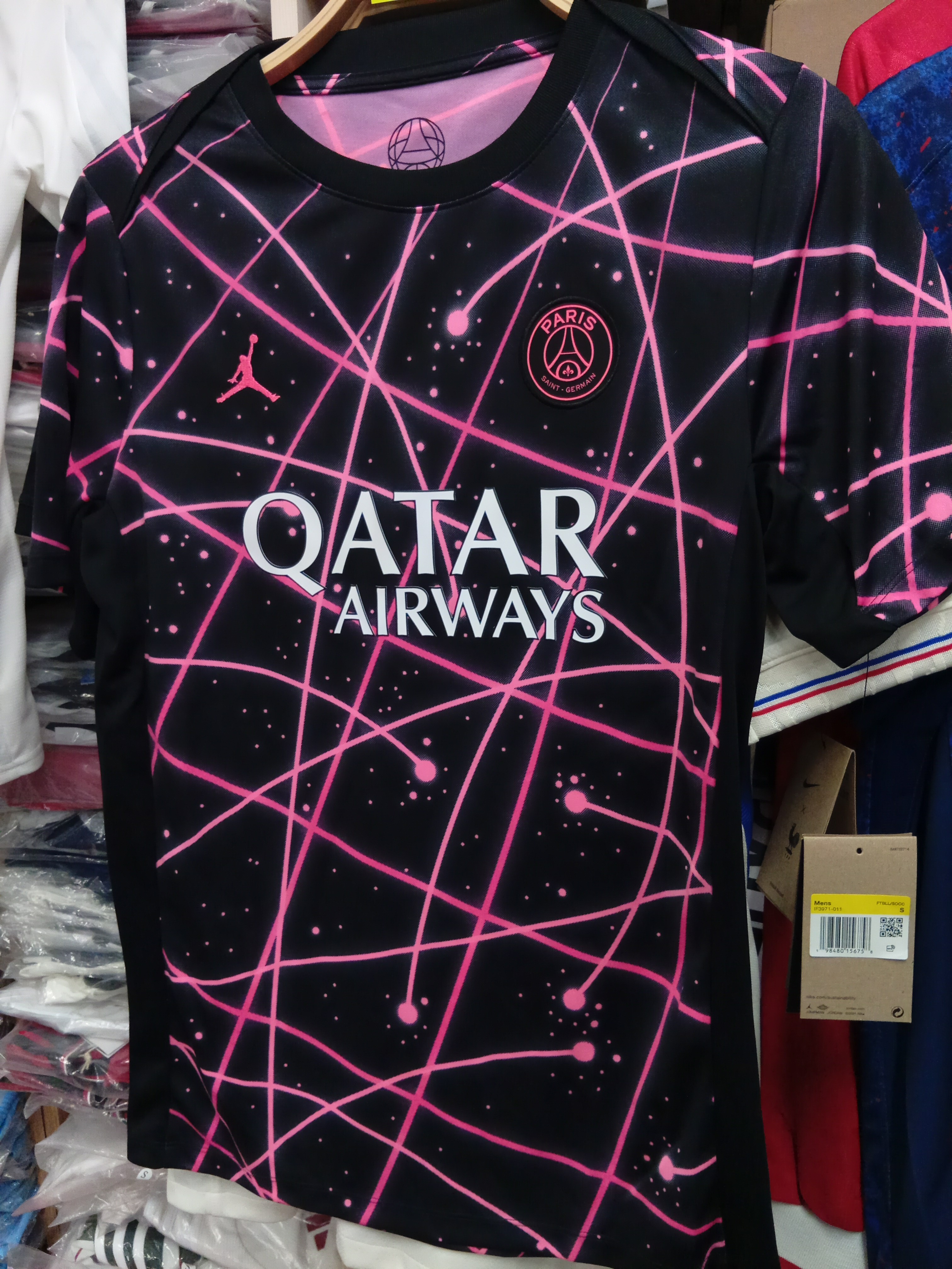 25-26巴黎聖日耳門Pre Match球衣