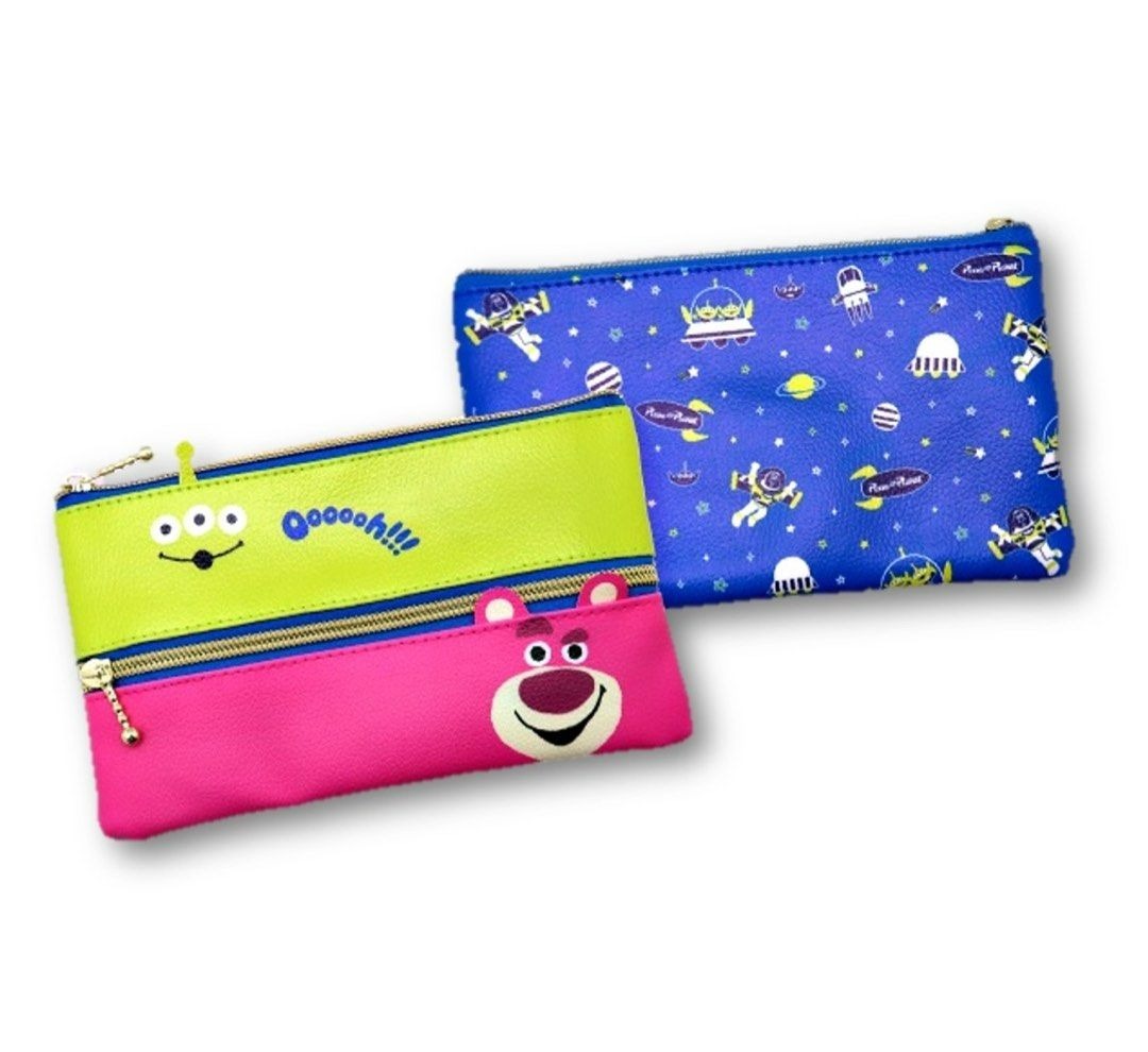 Sale Disney 雙格扁身拉鏈袋