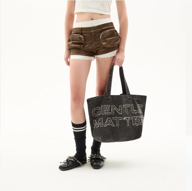 Gentlewoman Denim 雙面 tote bag (預訂)