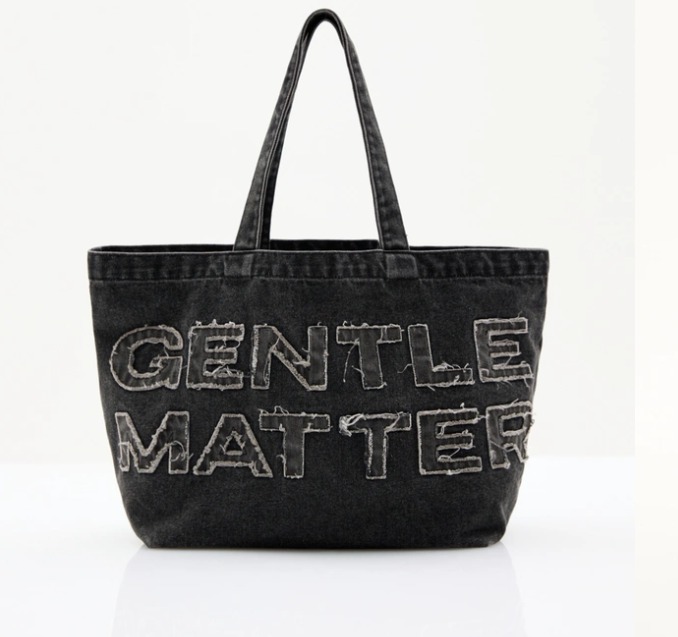 Gentlewoman Denim 雙面 tote bag (預訂)