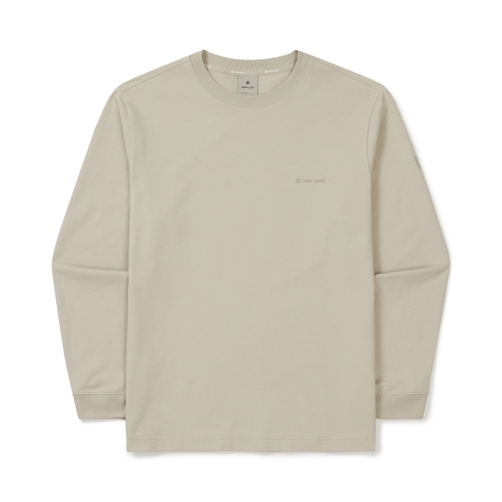 【代購】Snow Peak 雪諾必克 Basic Logo 臂貼布 長袖 衛衣 大學T S25FMF-TL10
