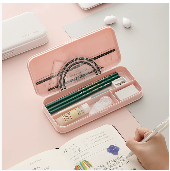 第八期预购 儿童节批发 马卡龙文具笔盒 颜色随机
