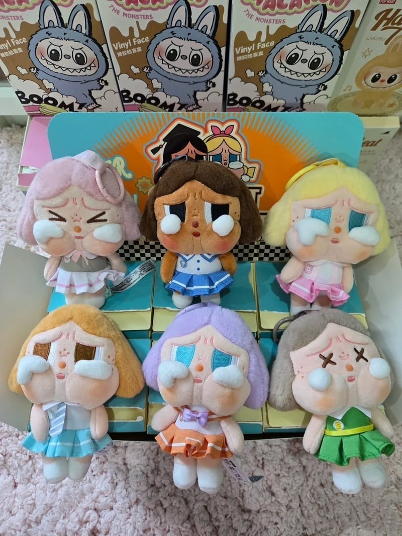 泡泡瑪特 POP MART CRYBABY 落日歌會系列 哭娃 毛絨掛件 盲盒