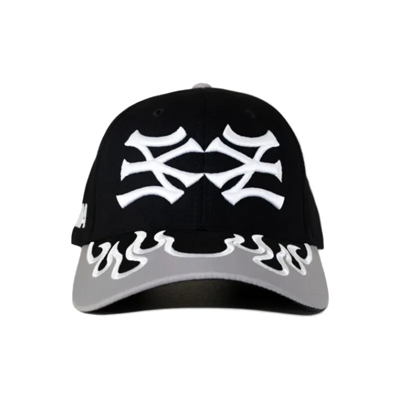 oMA STUDIOS NY NY HAT Grey Flame 火焰