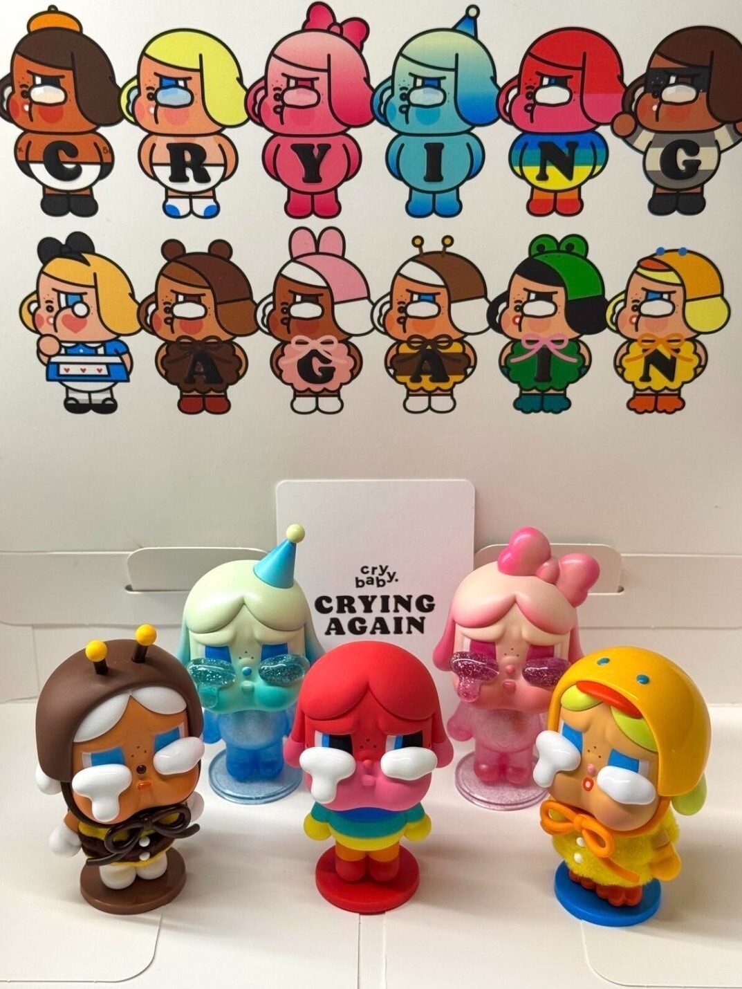 泡泡瑪特 POP MART CRYBABY 哭娃 眼淚工廠 公仔 盲盒