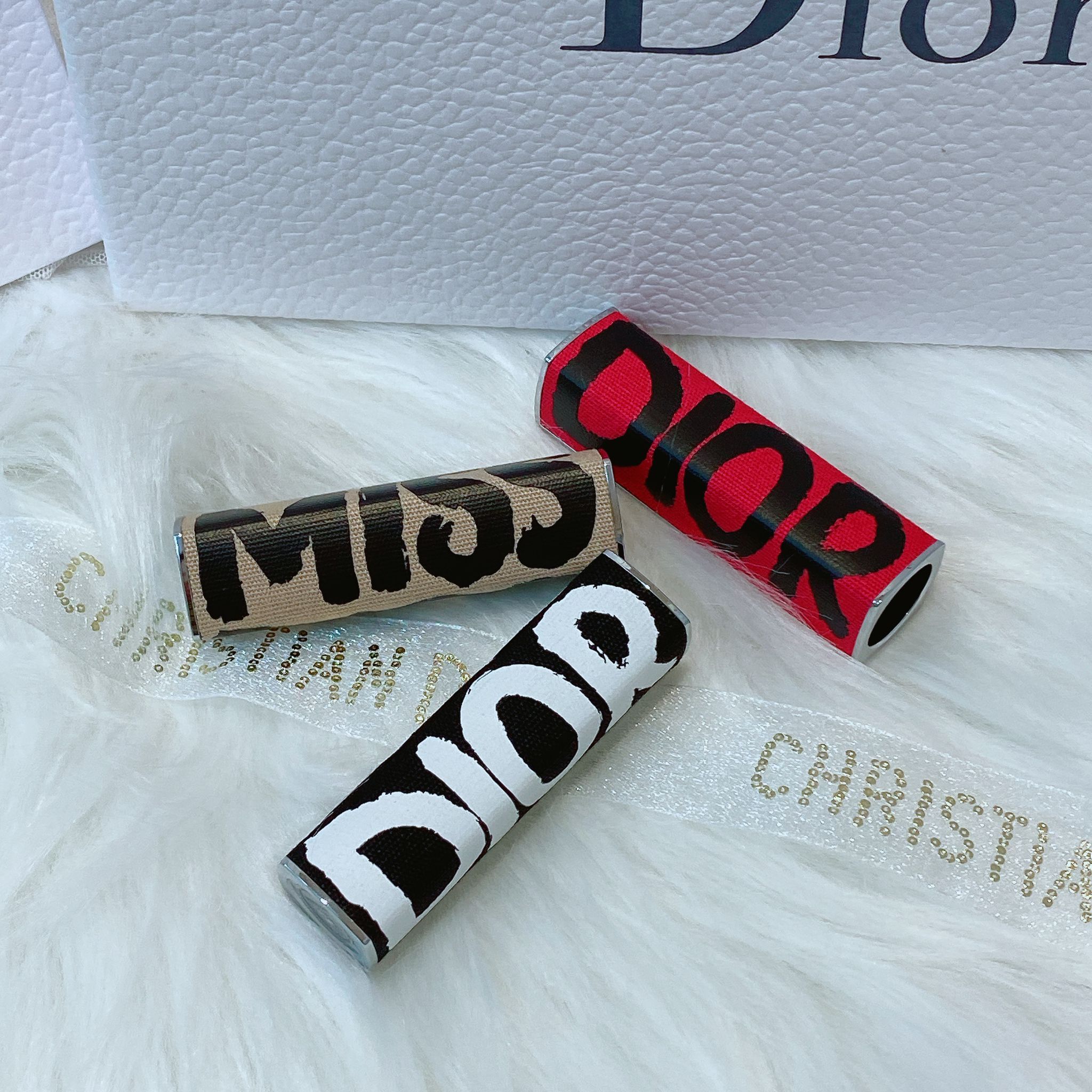 DIOR BEAUTY 鏡光誘惑唇膏外殼 - Miss Dior塗鴉標記珍藏版