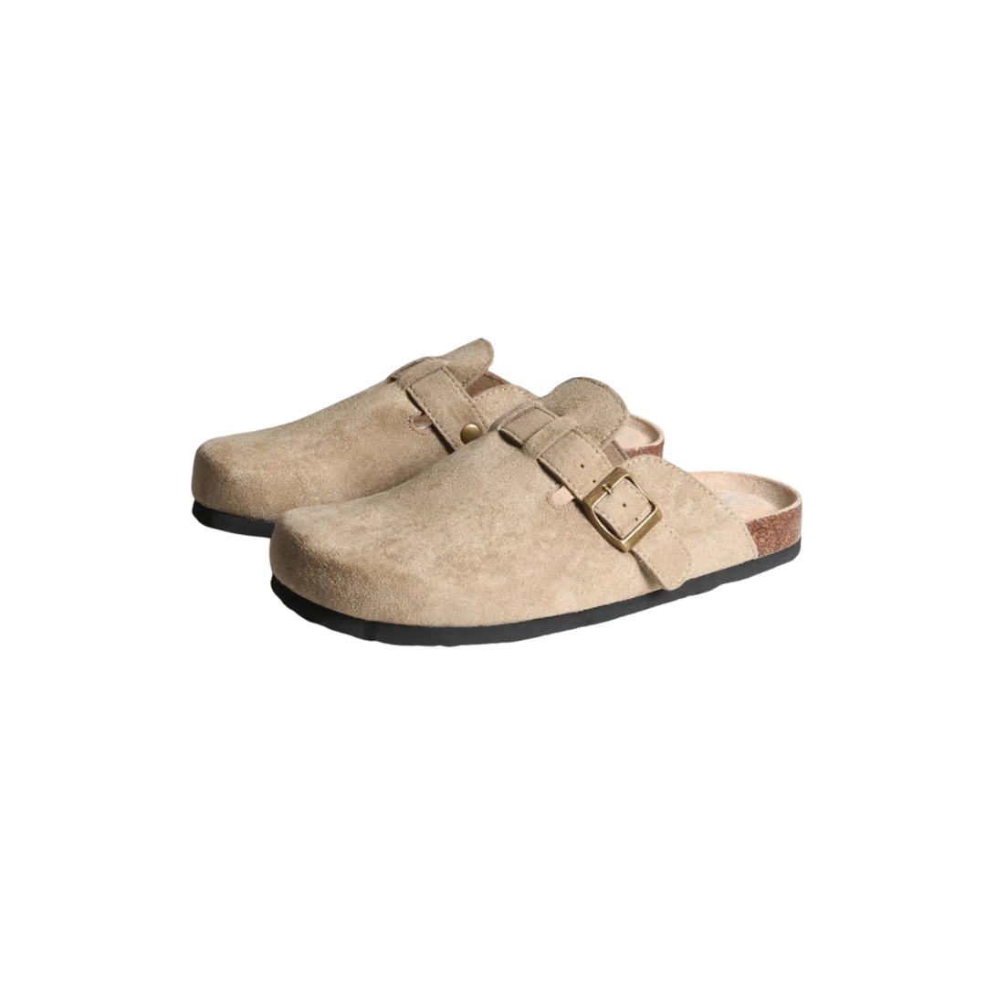 【代購】Shoopen 麂皮穆勒拖鞋 3色