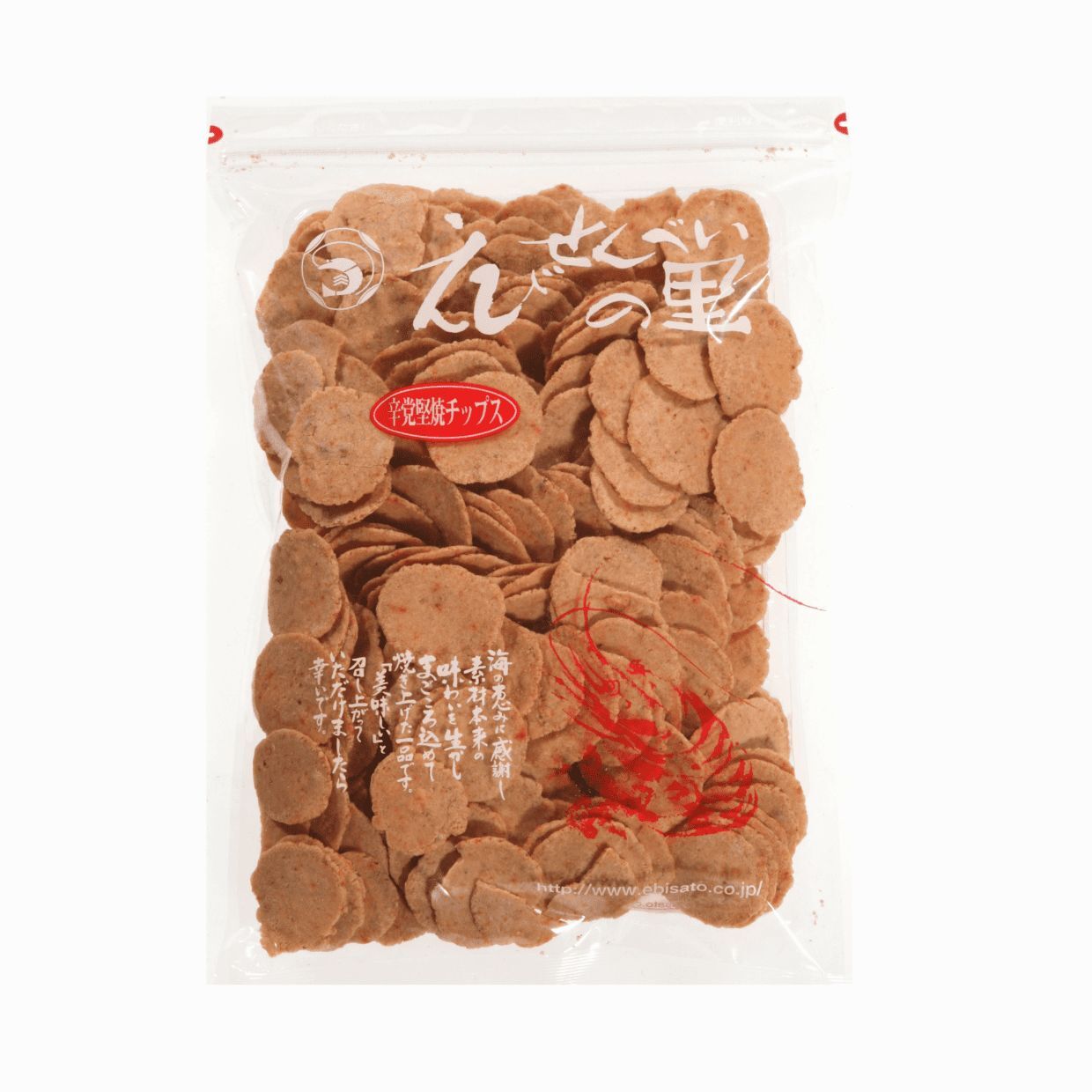 えびせんべいの里 辣味堅燒蝦餅（辛党堅焼チップス）