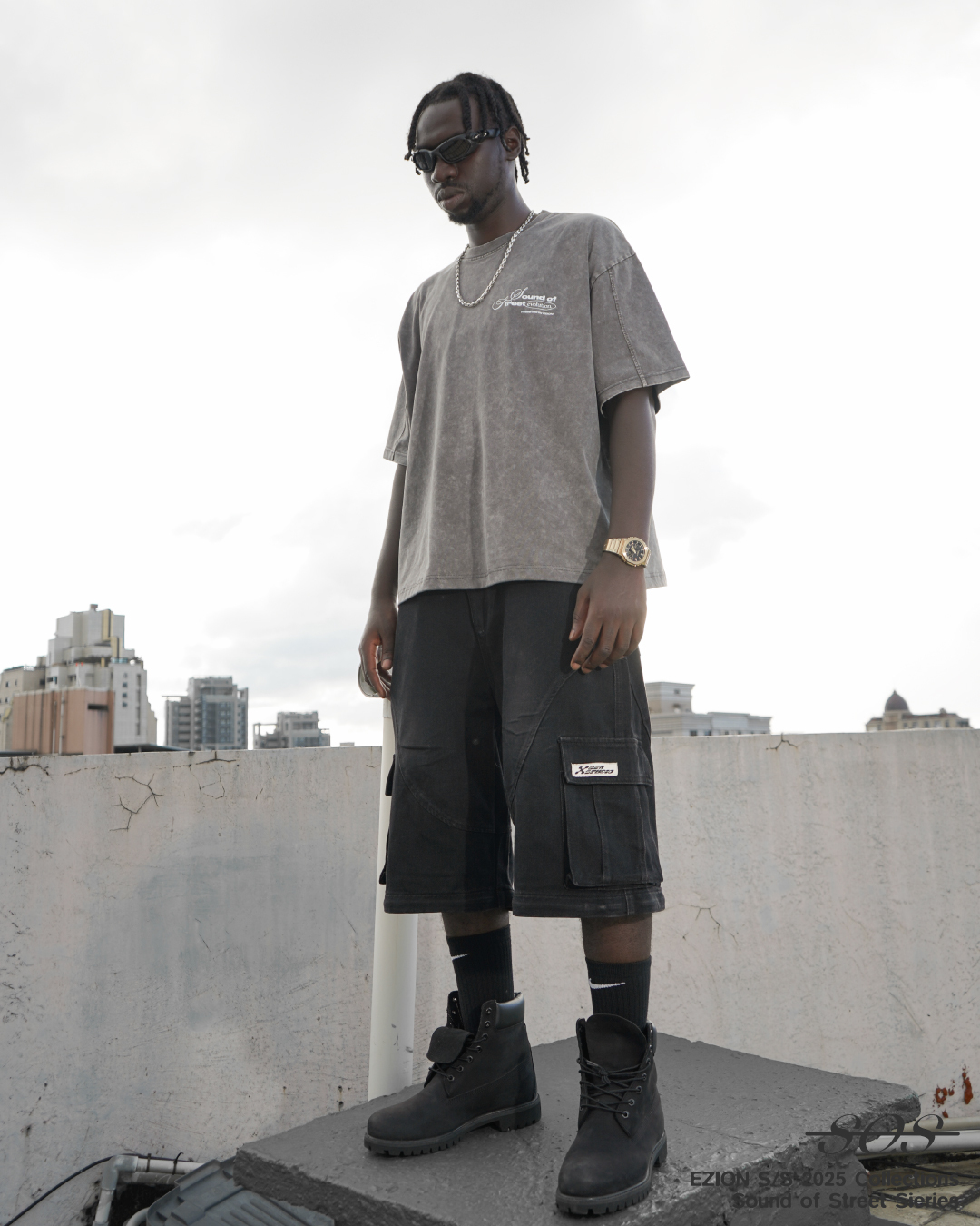EZION S.O.S. Boxy Tee