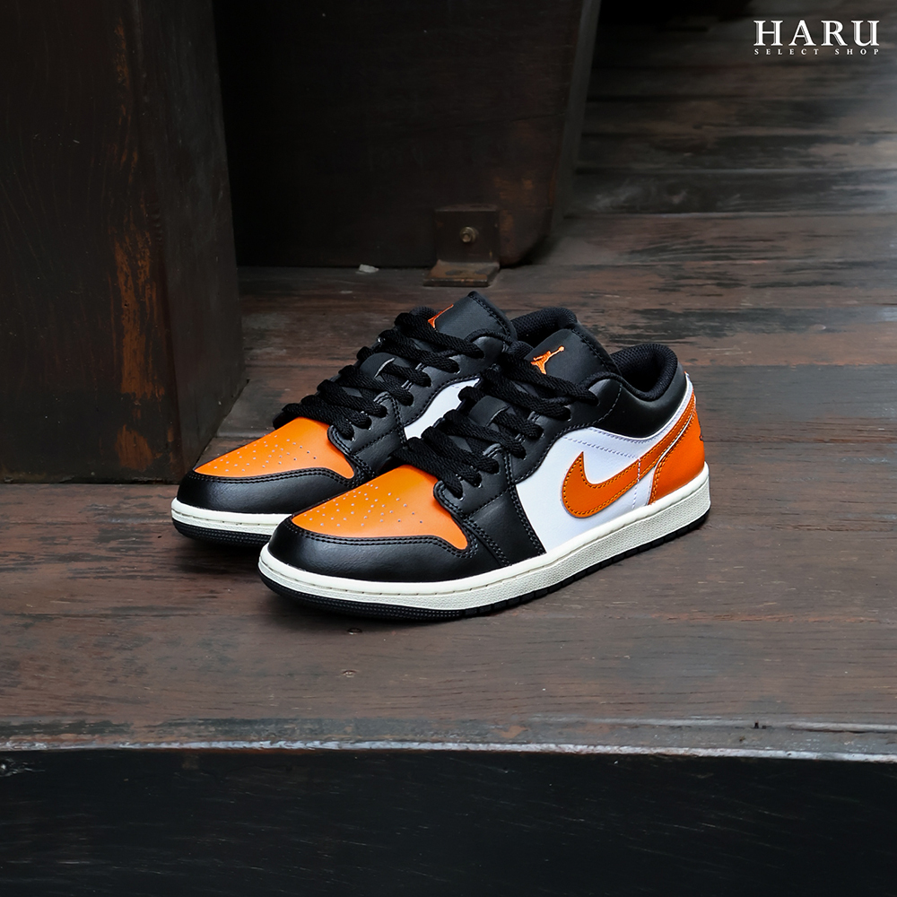 Nike Air Jordan 1 AJ1 OG Low Shattered Backboard Alternate 黑橘 扣碎 復古籃球鞋 男鞋 553558-081