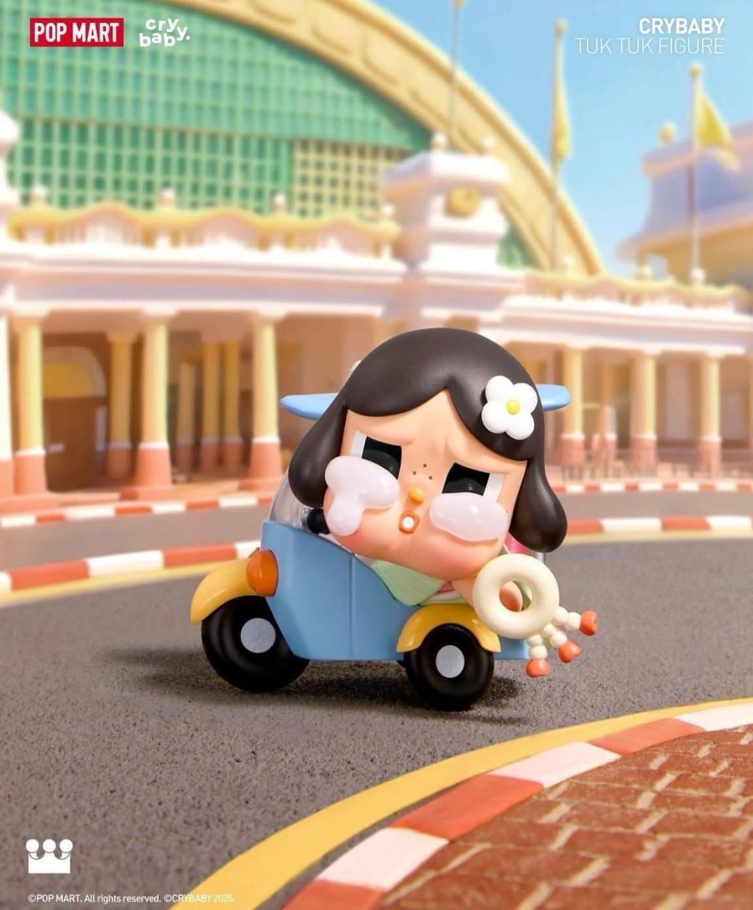 泰國限定CRYBABY TUK TUK FIGURE 手辦吊卡