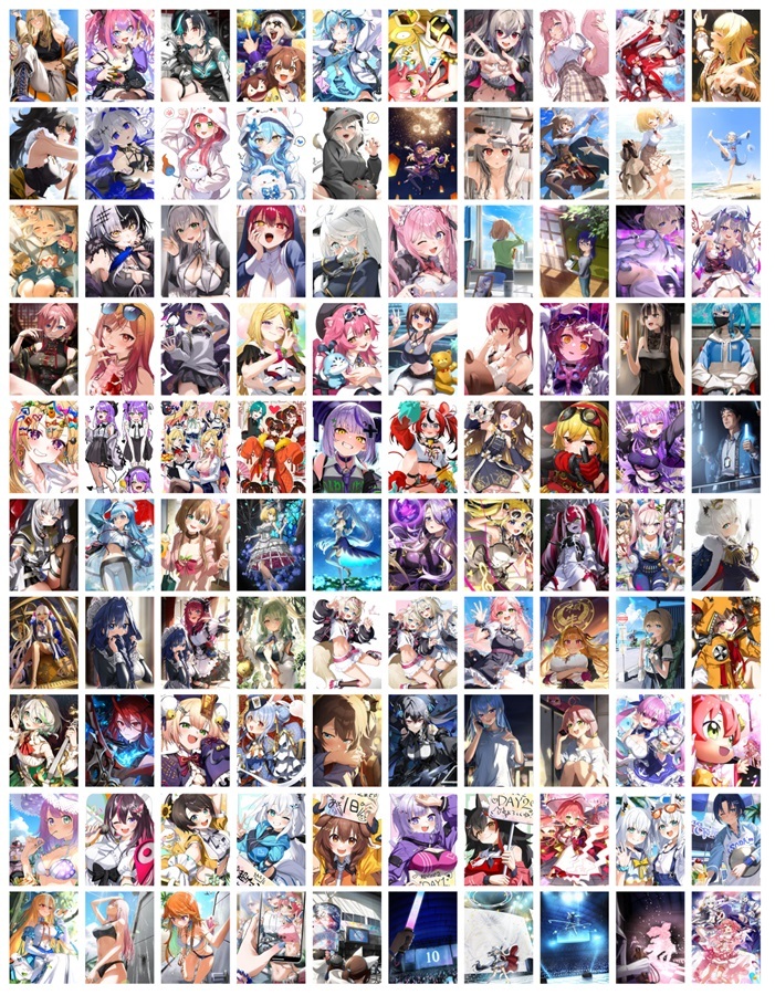 C106「同人代購」「Melonbooks代購」#ホロ絵100枚stage2グッズセット