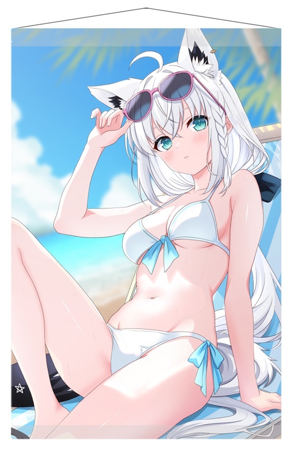 C106「同人代購」「Melonbooks代購」白上フブキ B2タペストリー C106