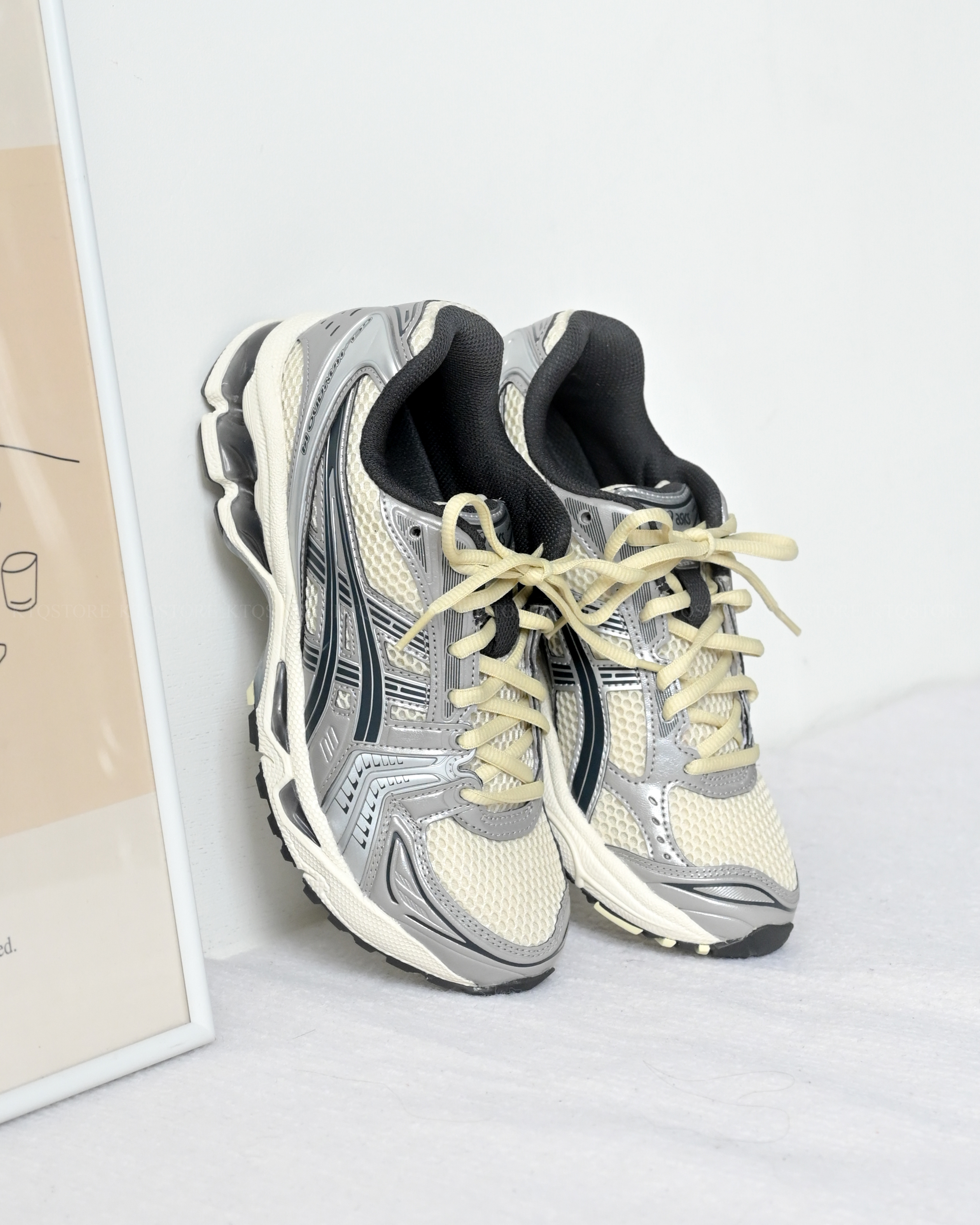 KTQ STORE ‧ Asics Gel-Kayano 14 “Oyster White Grey” 奶油白 1203A537-250