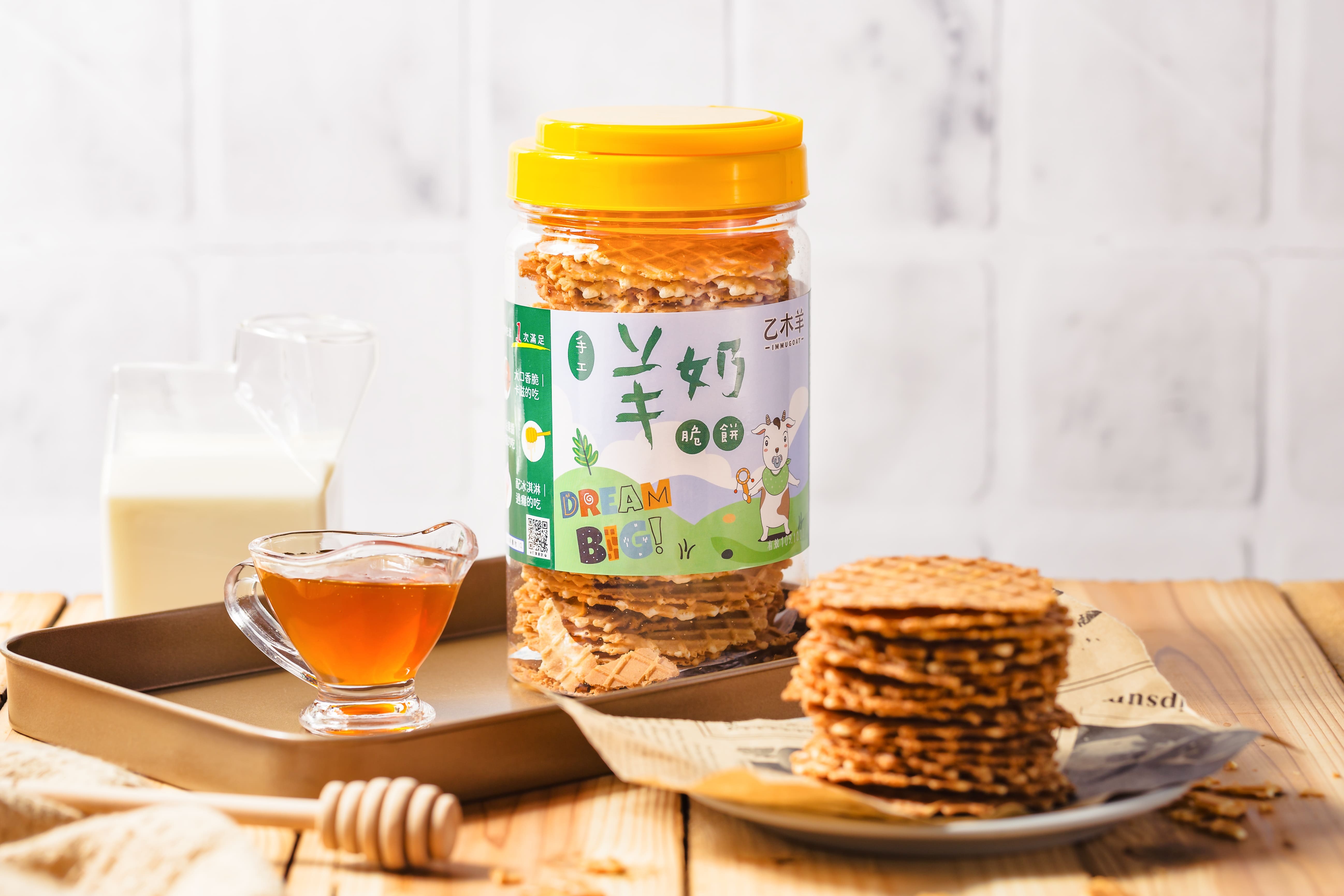 羊奶手工脆餅(蜂蜜)