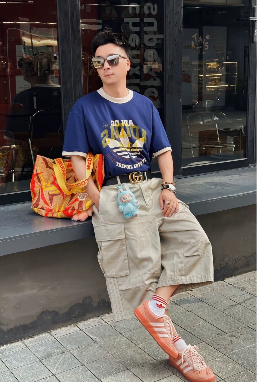 adidas Gazelle 室內板鞋 桃色 情侶款低幫潮鞋 男女同款 舒適耐磨 JS5052Aug25