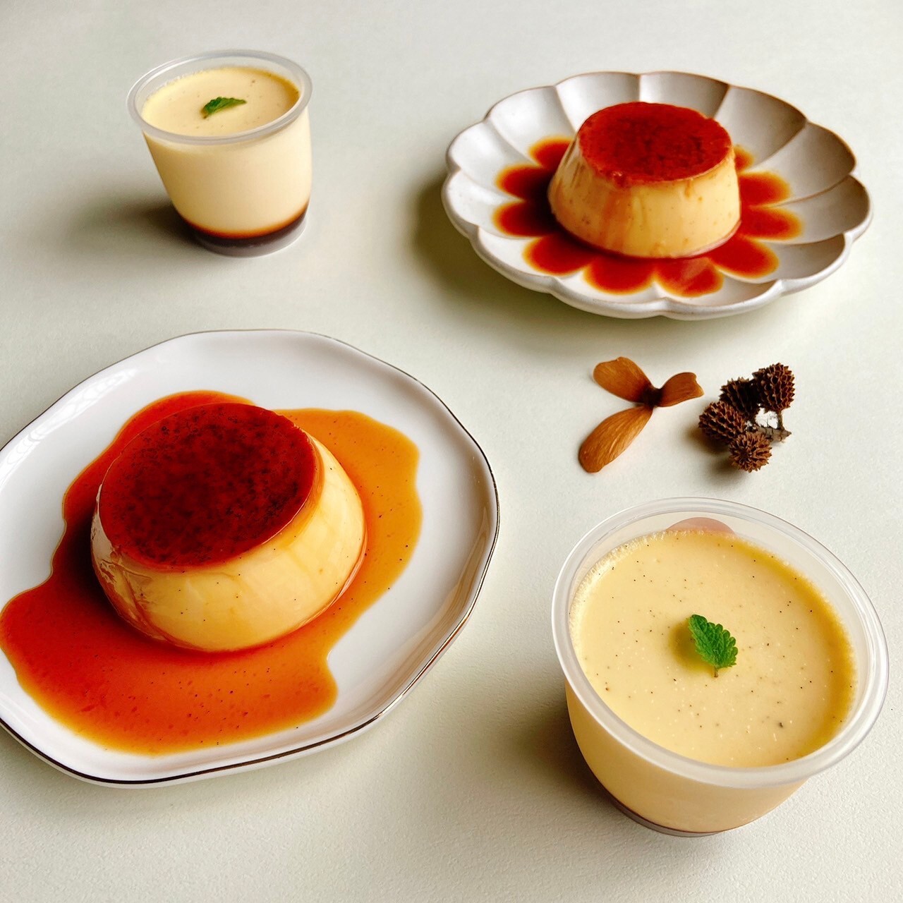 日式羊奶雞蛋布丁(6入禮盒)｜焦糖香草烤布蕾